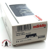 ♻️ Märklin 94398 vagón de bordes altos con repuestos de carga H0 escala 1:87 E17
