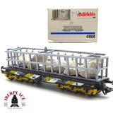♻️ Märklin 4868 vagón plataforma ÖBB con piedras H0 escala 1:87 E17