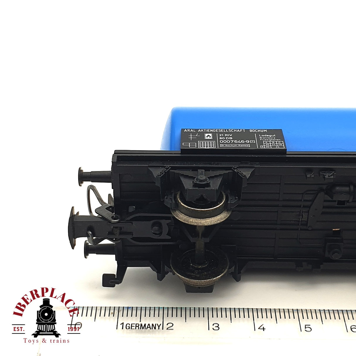 ♻️ Märklin 4440 vagón cisterna Aral DB 000 7646-9 H0 escala 1:87 E17