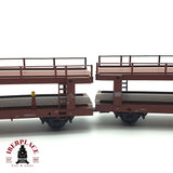 ♻️ Märklin 4712 vagón porta coches de doble piso DB H0 escala 1:87 E17