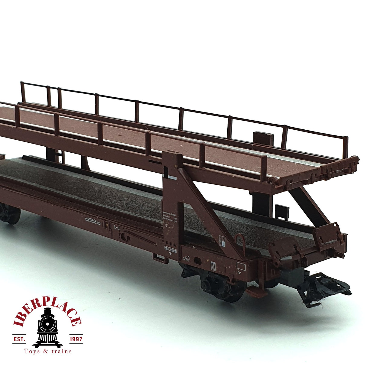 ♻️ Märklin 4712 vagón porta coches de doble piso DB H0 escala 1:87 E17