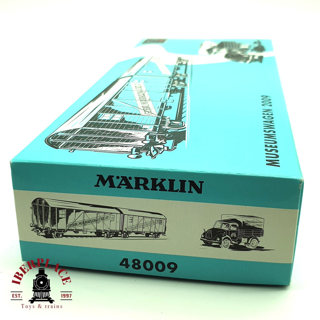 ♻️ AC Märklin 48009 vagón cerrado museumswagen 2009 DB H0 escala 1:87 E17