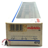 ♻️ Märklin 4712 vagón porta coches de doble piso DB H0 escala 1:87 E17