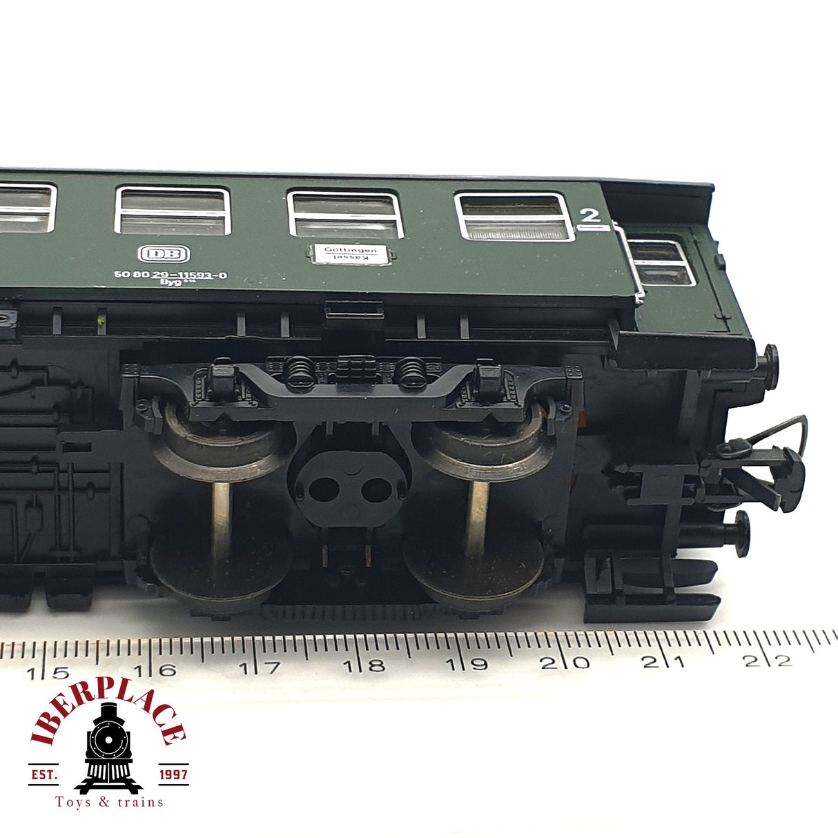 ♻️ AC  Roco 4253 vagón pasajeros DB 50 80 29 clase 2 H0 escala 1:87 E17