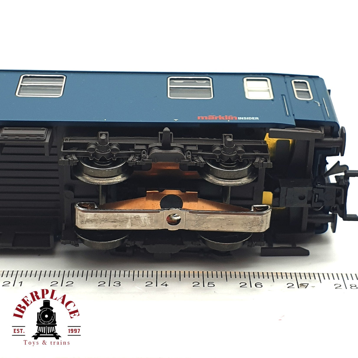 ♻️ Märklin 49965 vagón de mantenimiento DB con figuras de obreros  H0 escala 1:87 E17