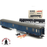 ♻️ Märklin 49965 vagón de mantenimiento DB con figuras de obreros  H0 escala 1:87 E17