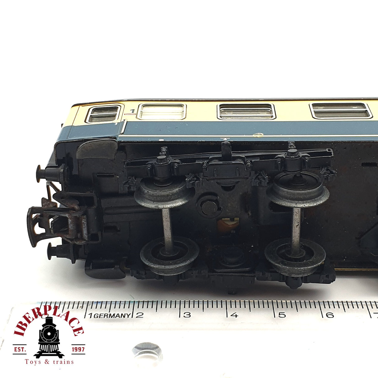 ♻️ Märklin 4044 vagón pasajeros clase 1 Hamburg-Altona DB H0 escala 1:87 E17