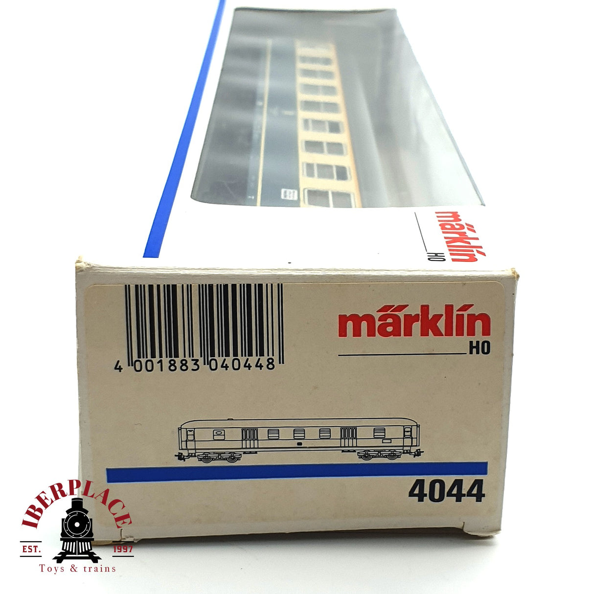 ♻️ Märklin 4044 vagón pasajeros clase 1 Hamburg-Altona DB H0 escala 1:87 E17