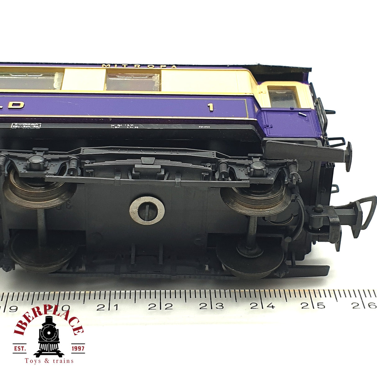 ♻️ DC Liluiput 82400 vagón salón Rheinlgold Mitropa DRG  H0 escala 1:87 E17