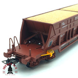 💡DC Electrotren 5751 vagón Tolva Transfesa con gravilla RENFE H0 escala 1:87 A22