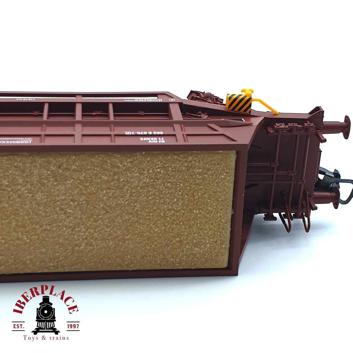 💡DC Electrotren 5751 vagón Tolva Transfesa con gravilla RENFE H0 escala 1:87 A22