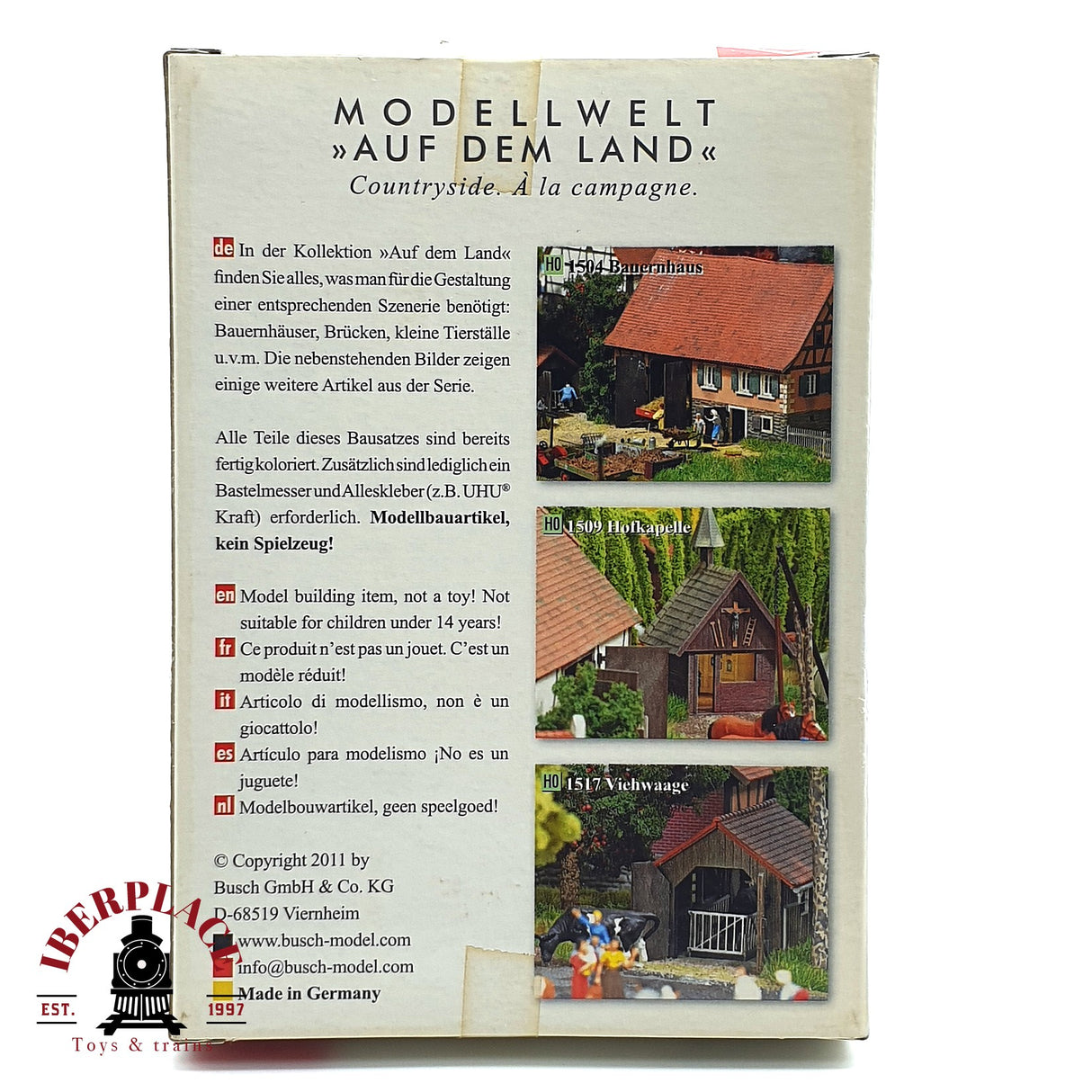 💡 Busch 1526 Montón de estiércol con accesorios Kit de montaje H0 escala 1:87 E18
