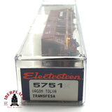 💡DC Electrotren 5751 vagón Tolva Transfesa con gravilla RENFE 662 H0 escala 1:87 A22