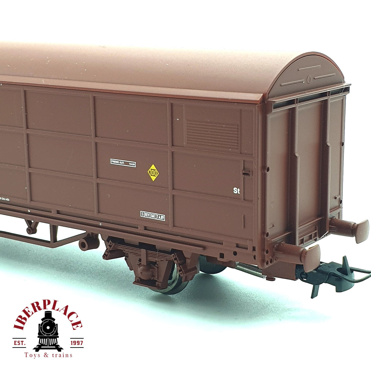 💡DC Electrotren 1761K vagón cerrado JPD Toro y Betolaza Ep V RENFE H0 escala 1:87 A22 2/4