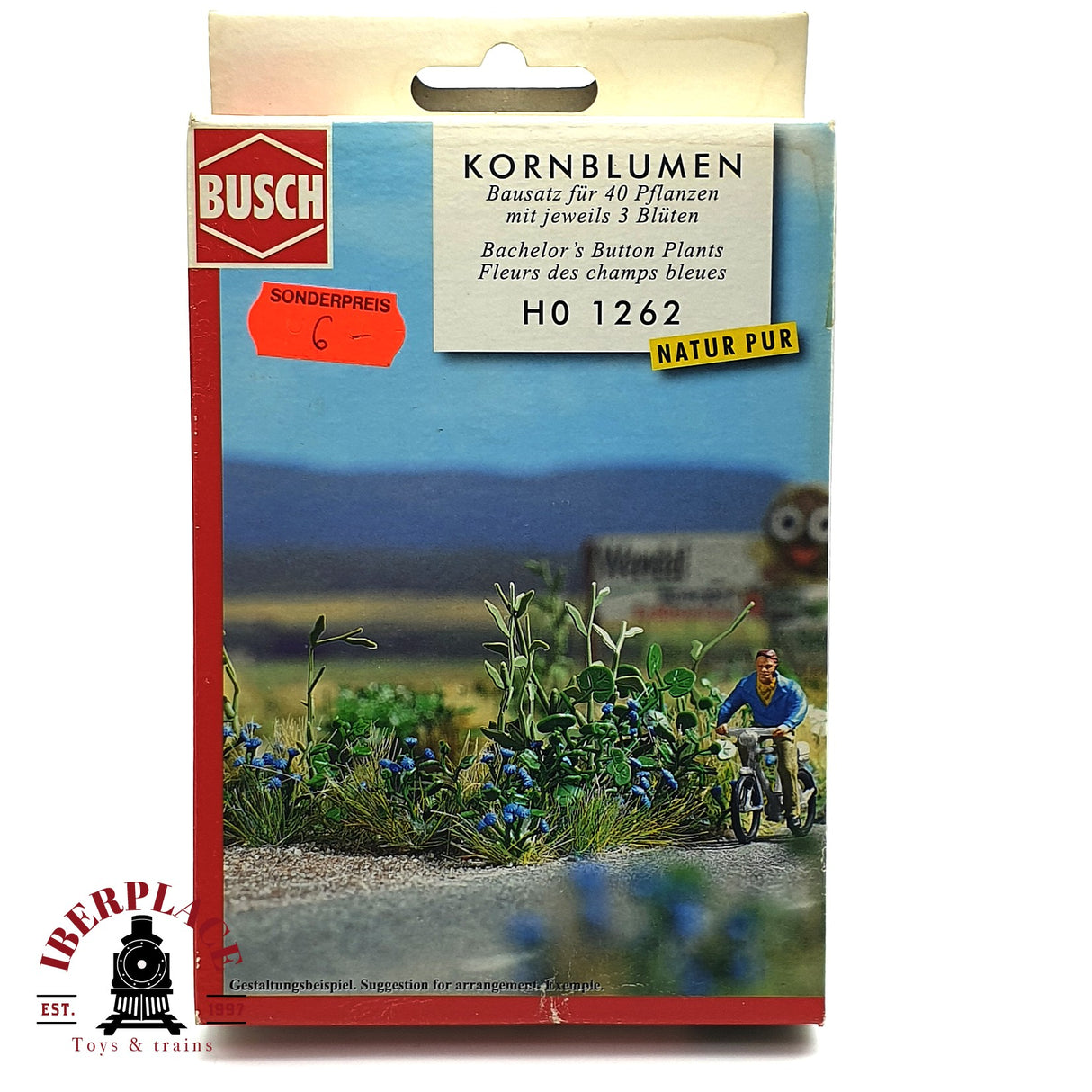 💡 Busch 1262 acianos plantas Kit de montaje H0 escala 1:87 E18