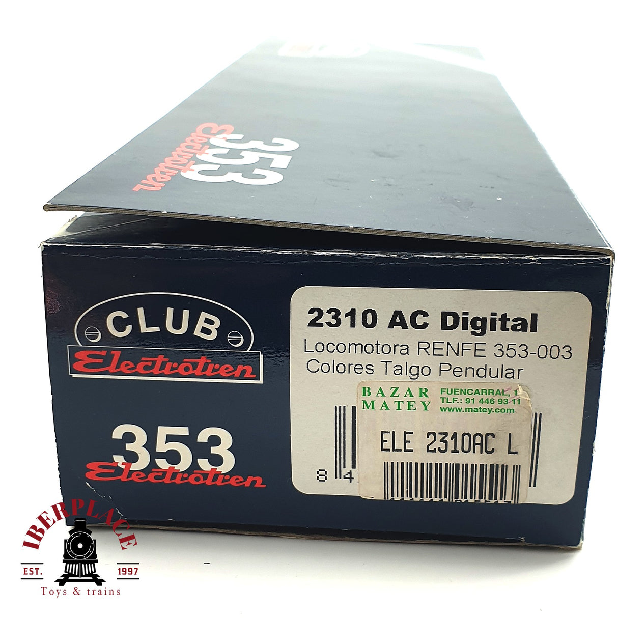 💡AC Electrotren 2310 Digital Locomotora RENFE 353 003 Talgo Pendular H0 escala 1:87 A22