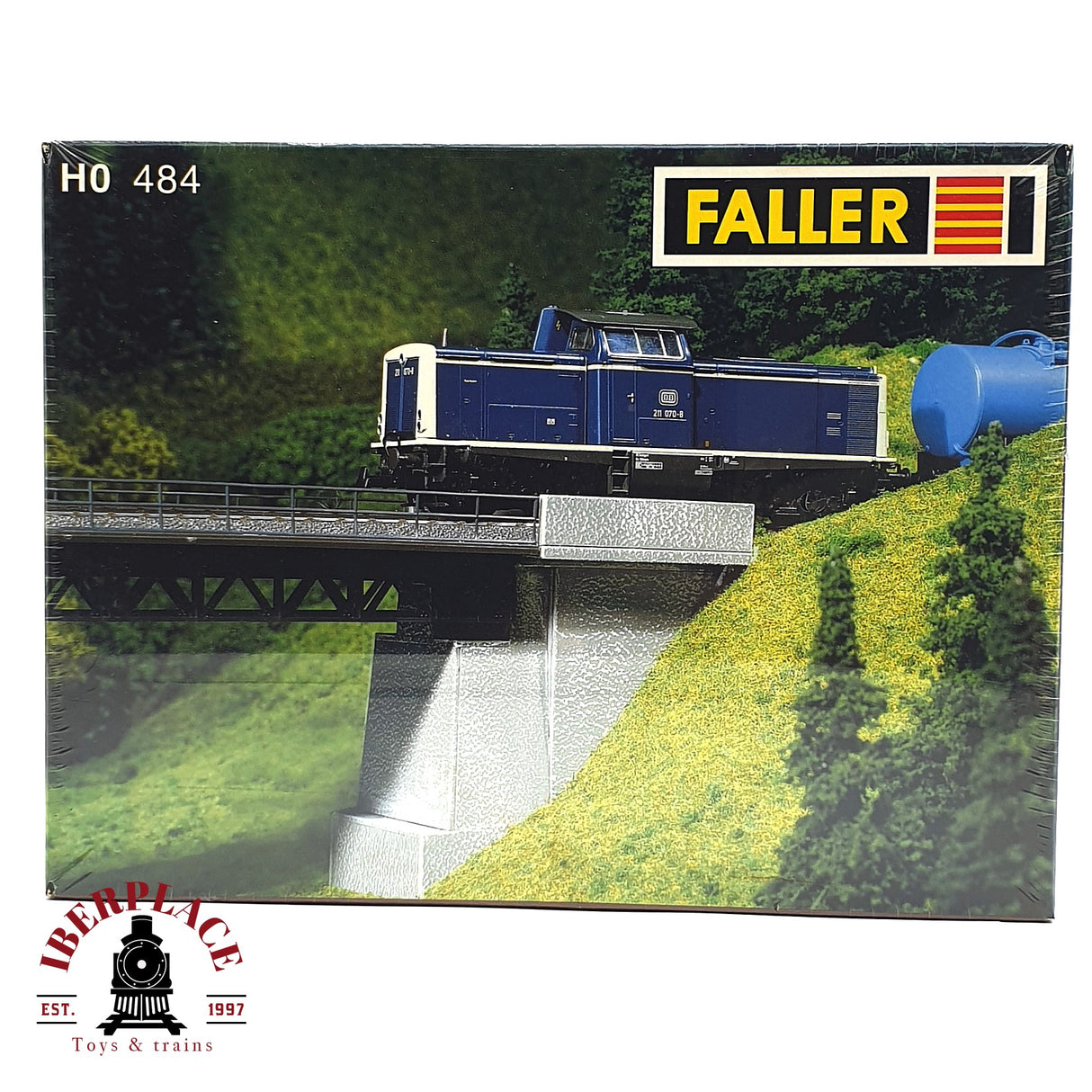 💡 Faller 484 Conjunto de cabezales de puente Kit de montaje H0 escala 1:87 E18