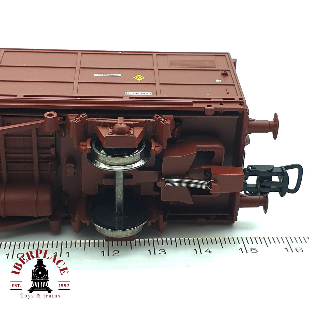 💡DC Electrotren 1761K vagón cerrado JPD Toro y Betolaza Ep V RENFE H0 escala 1:87 A22 3/4