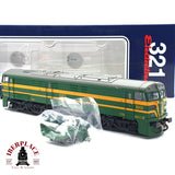 💡AC Electrotren 3101S Digital Locomotora RENFE 321 verde y amarillo Ep IV H0 escala 1:87 A22