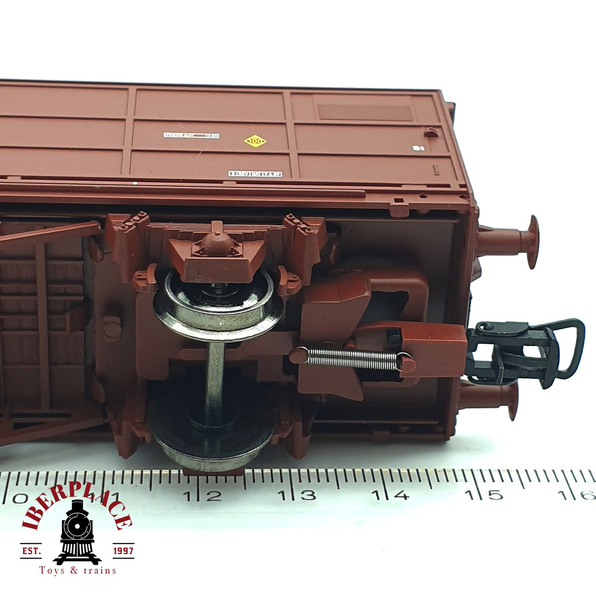 💡DC Electrotren 1761K vagón cerrado JPD Toro y Betolaza Ep V RENFE H0 escala 1:87 A22 4/4
