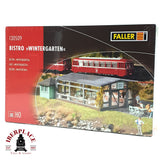 💡 Faller 130509 Bistró con terraza acristalada Kit de montaje H0 escala 1:87 E18