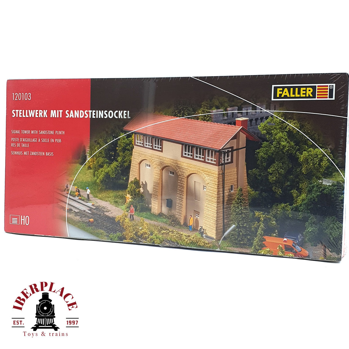 💡 Faller 120103 Caseta de señales Kit de montaje H0 escala 1:87 E18