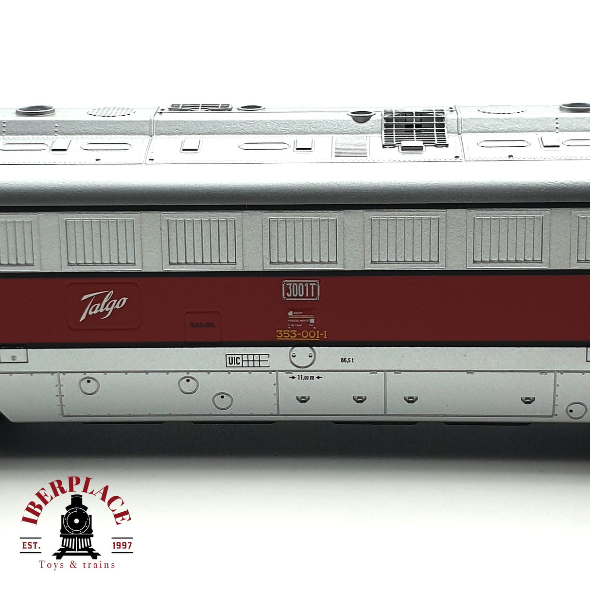 💡AC Electrotren 2302 Locomotora RENFE 353 001 Virgen de Lourdes H0 escala 1:87 A22