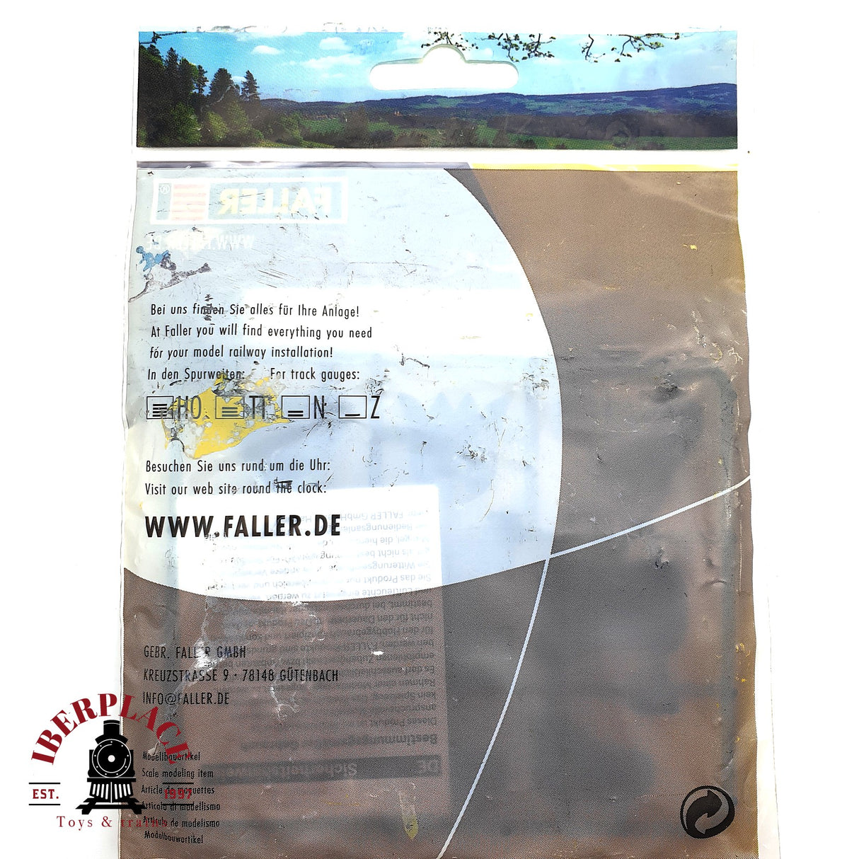 💡 Faller 180973 Estanques de jardín kit de montaje H0 escala 1:87 E18