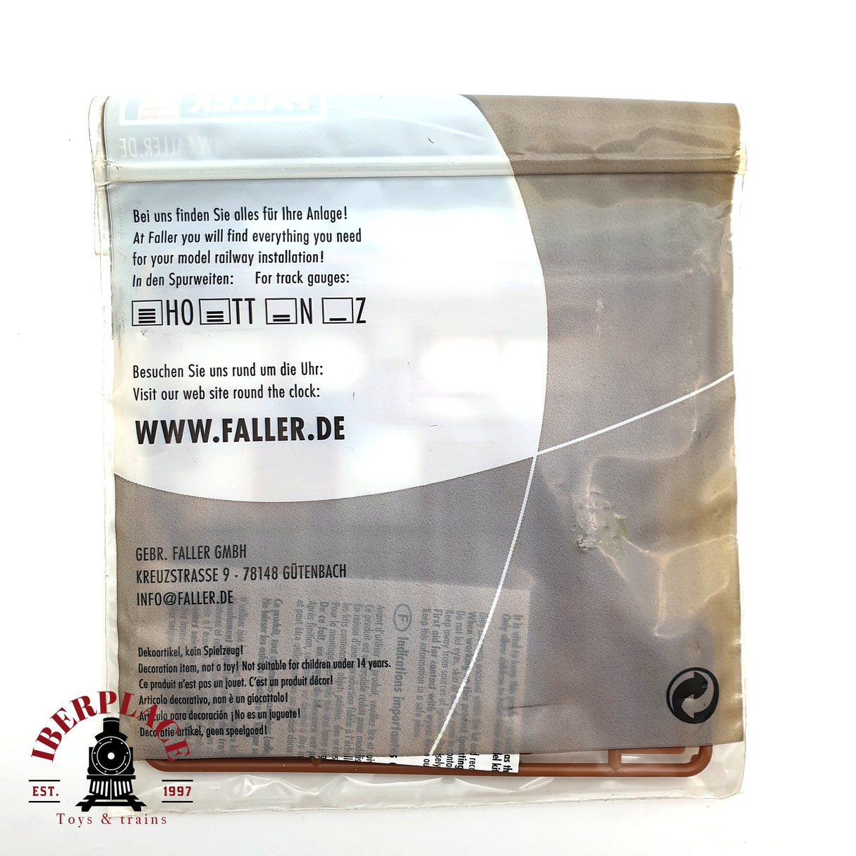 💡 Faller 180918 pasarela de madera kit de montaje H0 escala 1:87 E18