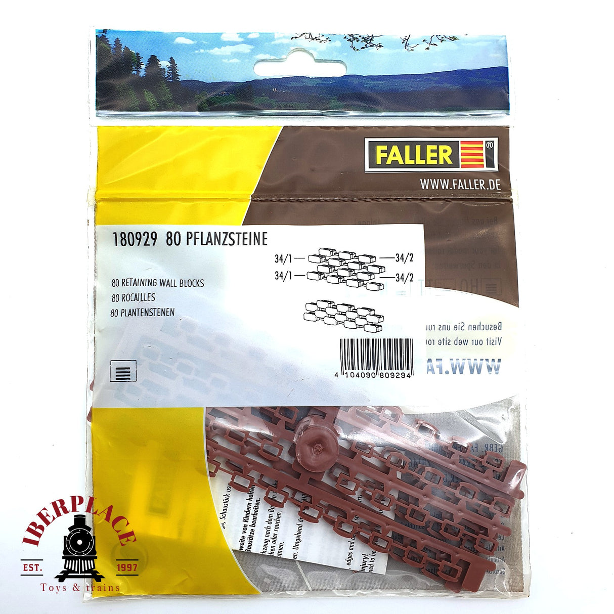 💡 Faller 180973 Jardineras kit de montaje H0 escala 1:87 E18