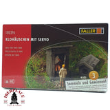 💡 Faller 180396 Cabina de baño con servo Kit de montaje H0 escala 1:87 E18