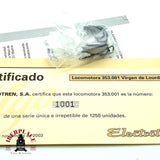 💡AC Electrotren 2302 Locomotora RENFE 353 001 Virgen de Lourdes H0 escala 1:87 A22