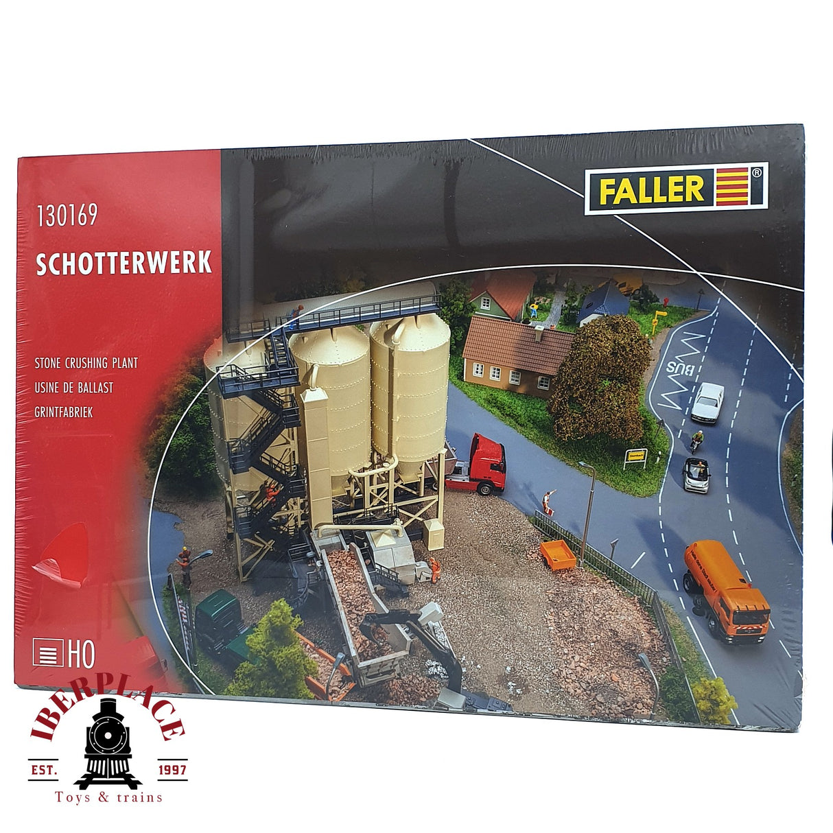 💡 Faller 130169 Planta de grava kit de montaje H0 escala 1:87 E18