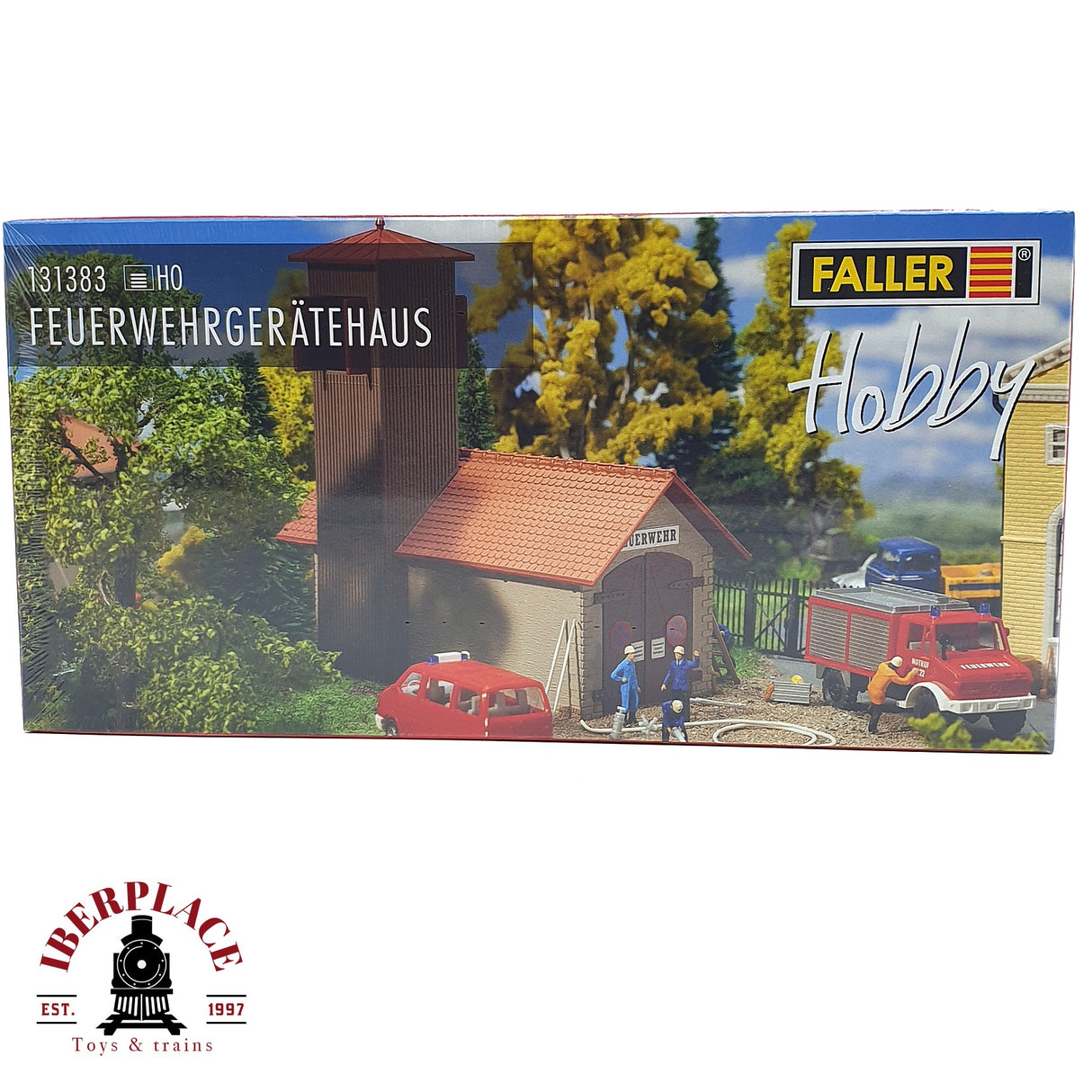 💡 Faller 131362 Cuartel de bomberos Kit de montaje H0 escala 1:87 E18