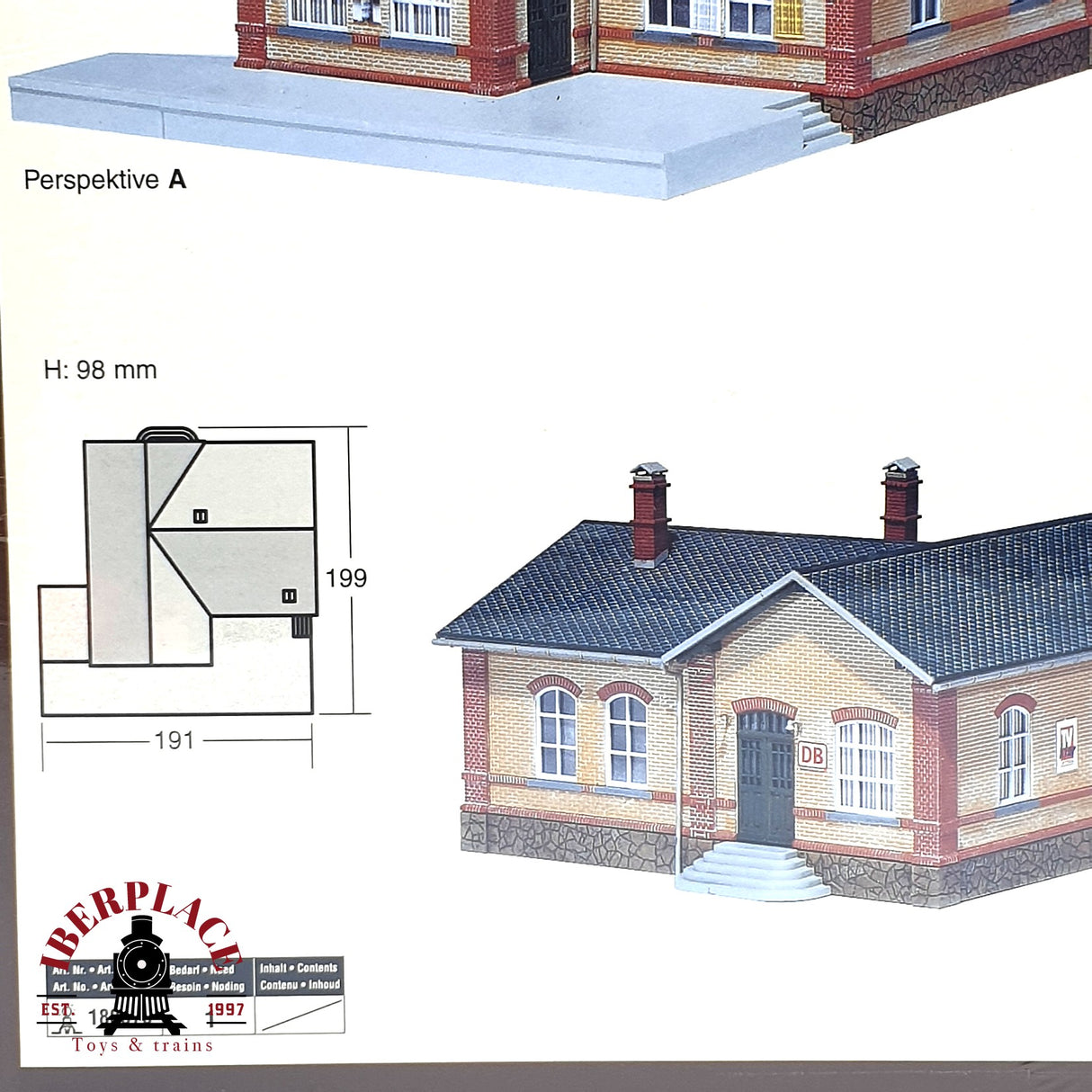 💡 Faller 110095 Parada de Sonnefeld Kit de montaje H0 escala 1:87 E18
