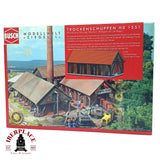💡 Busch 1551 Cobertizo de secado de la fábrica de ladrillos Kit de montaje H0 escala 1:87 E18