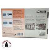💡 Faller 180810 Caseta de chapa y refugio Kit de montaje H0 escala 1:87 E18