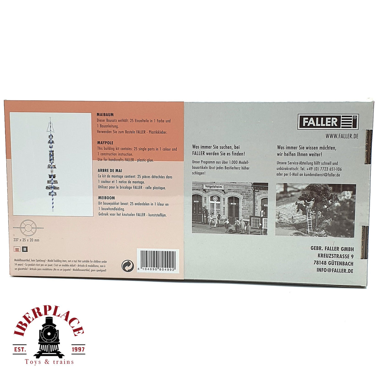 💡 Faller 180499 Árbol de mayo Kit de montaje H0 escala 1:87 E18