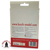 💡 Busch 1191 Set de cortacésped de barra kit de montaje H0 escala 1:87 E18