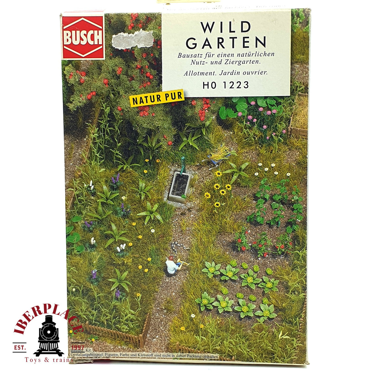 💡 Busch 1223 jardín silvestre kit de montaje H0 escala 1:87 E18