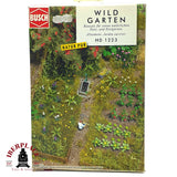 💡 Busch 1223 jardín silvestre kit de montaje H0 escala 1:87 E18