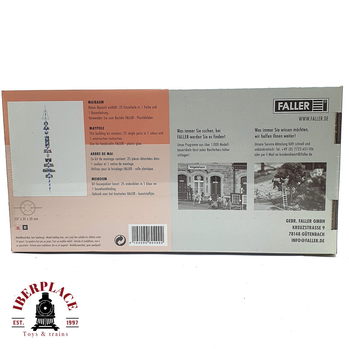 💡 Faller 180499 Árbol de mayo Kit de montaje H0 escala 1:87 E18