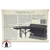 💡 Busch 1478 Tolva de carga de carbón en madera kit de montaje H0 escala 1:87 E18