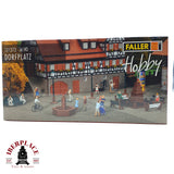 💡 Faller 131373 Plaza del pueblo Kit de montaje H0 escala 1:87 E18