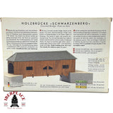 💡 Busch 1420 Puente de madera de Schwarzenberg Kit de montaje H0 escala 1:87 E18