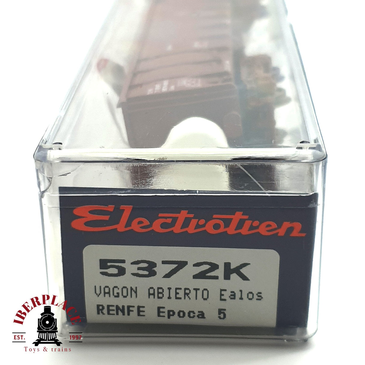 💡DC Electrotren 5372K vagón abierto Ealos RENFE Ep 5 H0 escala 1:87 A22