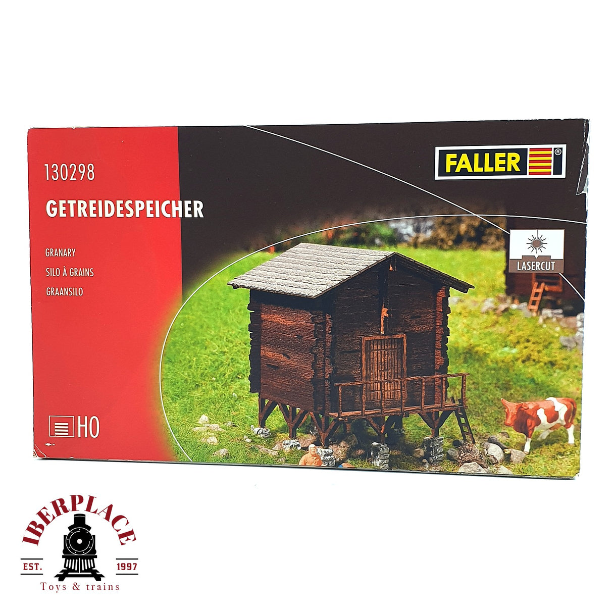 💡 Faller 130298 Granero Kit de montaje H0 escala 1:87 E18