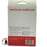 💡 Busch 7906 Vehículo con grúa Kit de montaje H0 escala 1:87 E18
