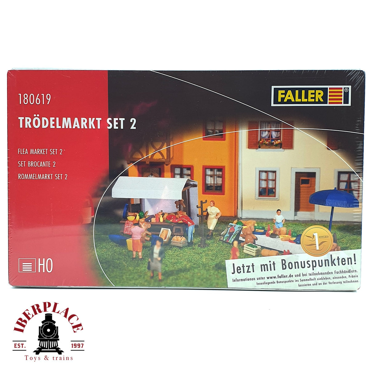💡 Faller 180619 mercadillo set 2 Kit de montaje H0 escala 1:87 E18