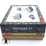 💡 Schuco 45 265 3000 Set Military 87 Camuflaje de invierno en metal H0 escala 1:87 E18